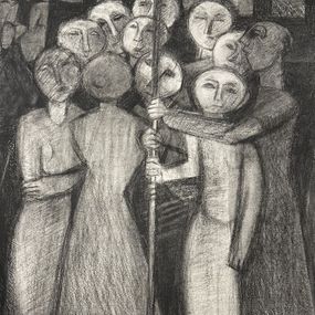Zeichnungen, Paris Metro, Francine Ledieu
