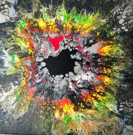 Peinture, Iris, Monica Tangen