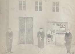 Dessin, Paris Rue Rameau, Francine Ledieu
