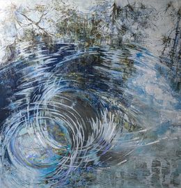 Painting, Eau, transparence, Nadine Pillon