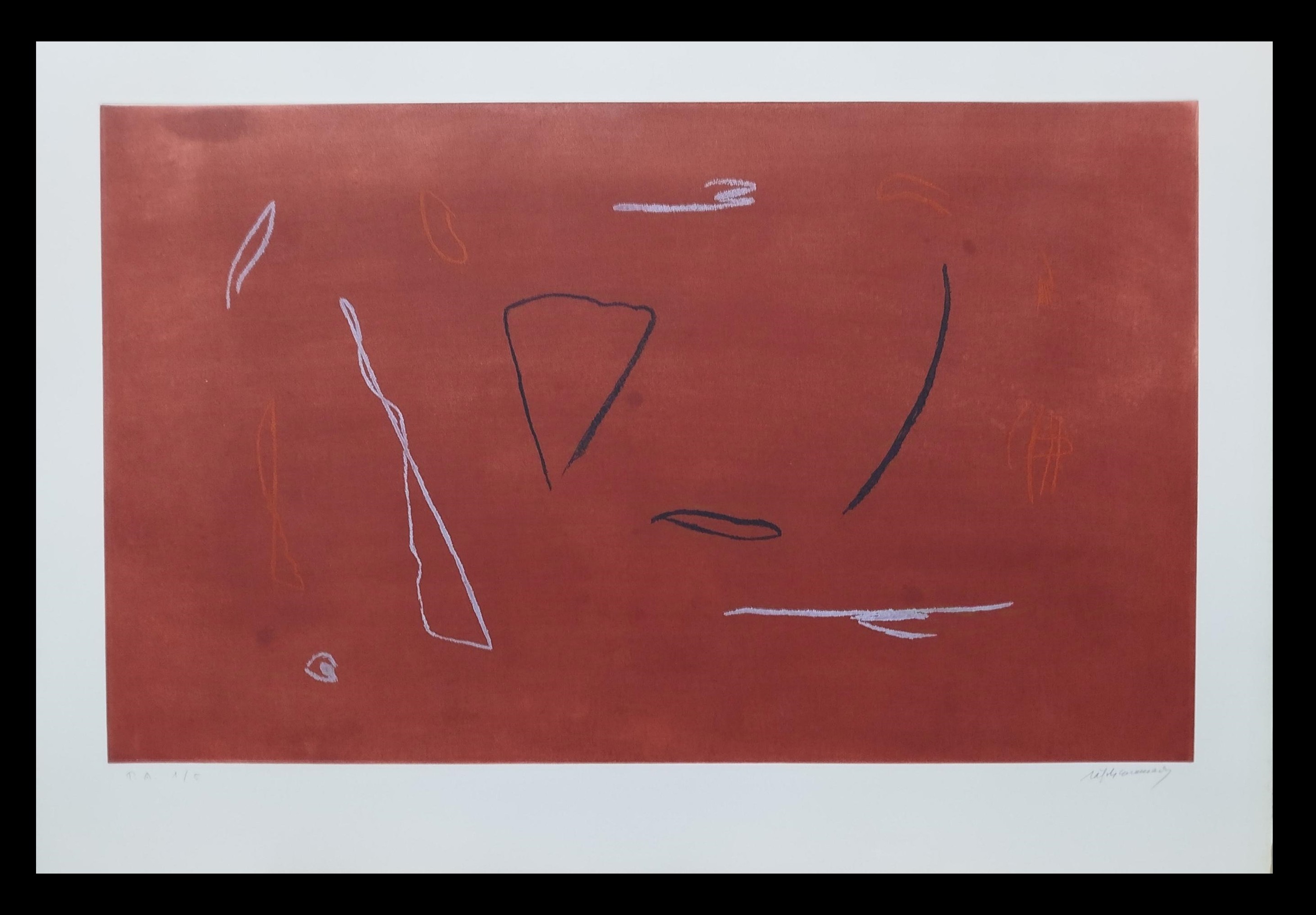 Albert Ràfols-Casamada, Rouge Albert Ràfols-Casamada, Rouge