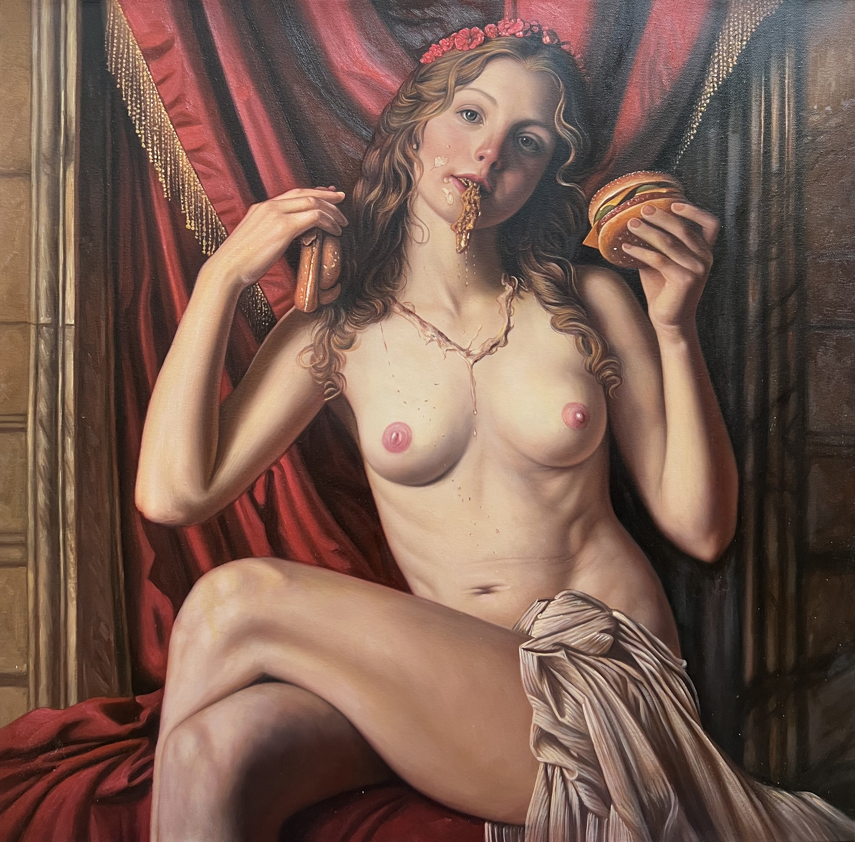 Clémentine Verlaine, Vénus aux burgers Clémentine Verlaine, Vénus aux burgers