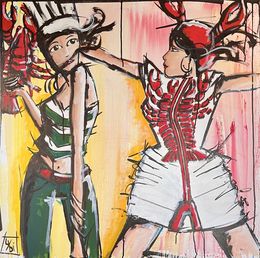 Gemälde, Hommage au homard, Lydi