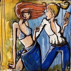Painting, Tu n'es pas encore prête pour aller au théâtre, Lydi