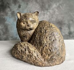 Sculpture, The cat, Sylvie Gaudissart