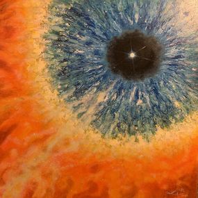 Gemälde, Eye of the universe, Renáta Zitková