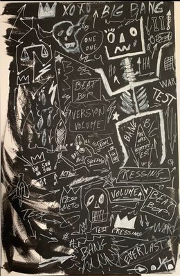 Gemälde, Hommage à Basquiat, Ykstreetart