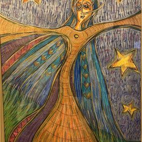 Gemälde, Summer night, Ewa Dura