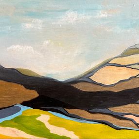 Painting, Ils traversèrent toute l île, Adrianna MJW