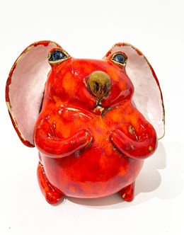 Skulpturen, It is me, happy Rabbit, Viktor Zuk