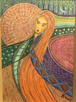 Peinture, Lady midday, Ewa Dura