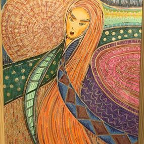 Gemälde, Lady midday, Ewa Dura