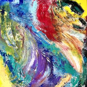 Gemälde, Colorful universe, Tiny de Bruin