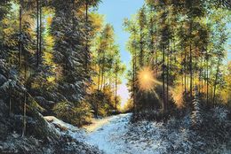 Gemälde, Forest Awakening, Sergey Miqayelyan
