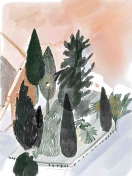 Print, The View From the Window, Kimia Dehghan