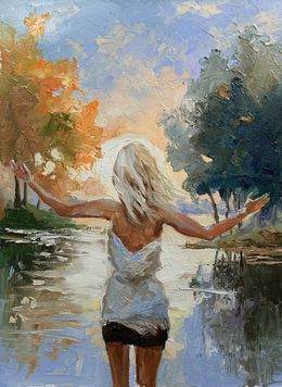 Peinture, Greeting sunset, Schagen Vita