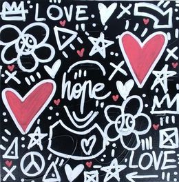 Gemälde, Mr.Hope et son monde Love, MrHope