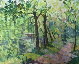 Painting, Glade, Peter Tovpev