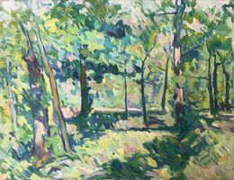 Gemälde, Green Forest, Peter Tovpev