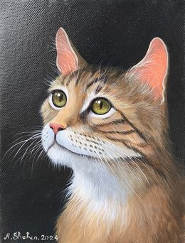 Gemälde, Eyes of Curiosity, Shahen Aleksandryan