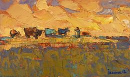 Peinture, Pink evening, Ivanyuk Oleksiy