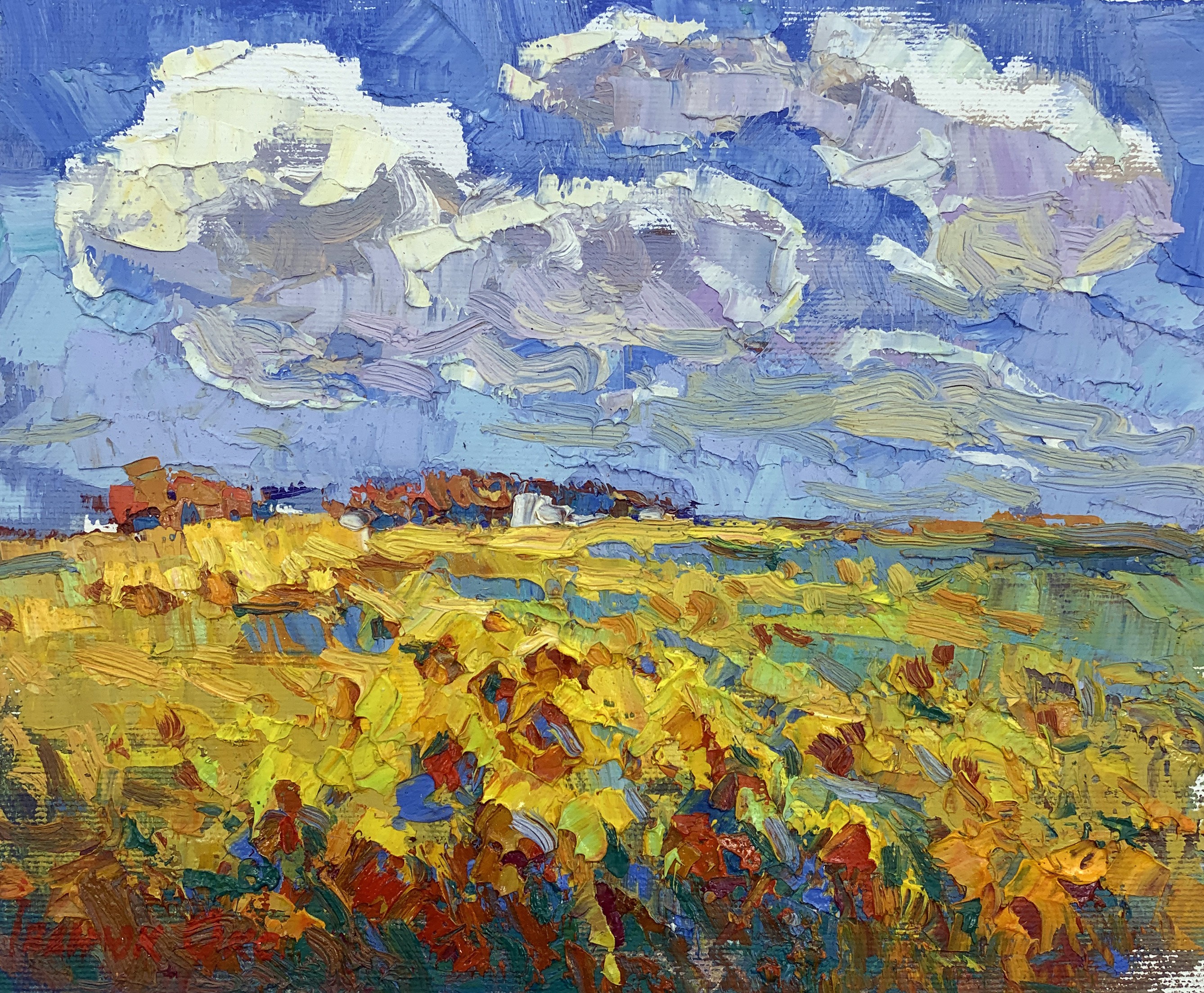 Oksana Ivanyuk, Sunflower field Oksana Ivanyuk, Sunflower field