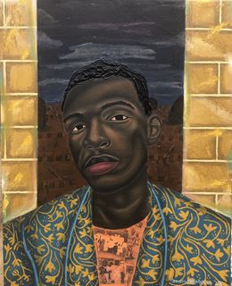 Peinture, Boy in Wonderland 2, Samson Olatubosun