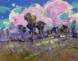 Painting, Cold wind, Oksana Ivanyuk