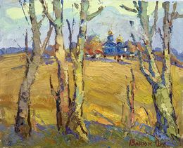 Painting, Autumn day, Oksana Ivanyuk