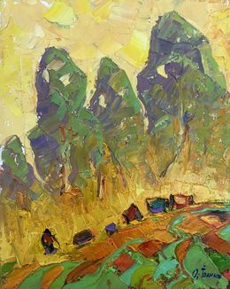 Painting, Autumn field, Ivanyuk Oleksiy