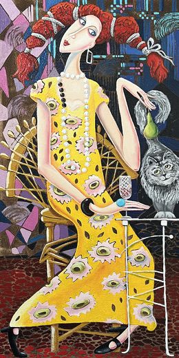 Painting, Charming Oddities, Anahit Mirijanyan