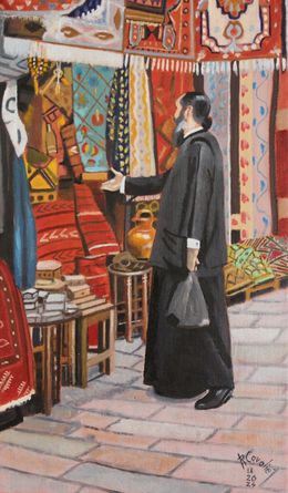 Gemälde, N°1261 Jérusalem. Errance 2., R. Cavalié
