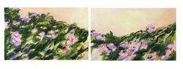 Gemälde, Climbing Flowers, Iryna Bondar
