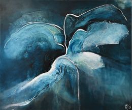 Gemälde, Mystic blue, cibiArt