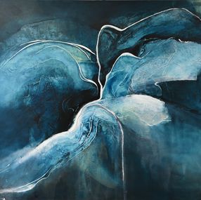 Gemälde, Mystic blue, cibiArt