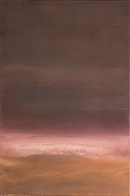 Peinture, Alone at sunset, Mel Deva