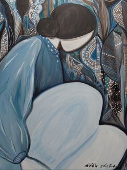 Peinture, Whispers of Blue, Nina Urushadze