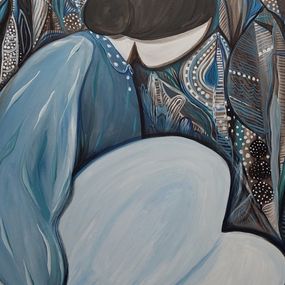 Peinture, Whispers of Blue, Nina Urushadze