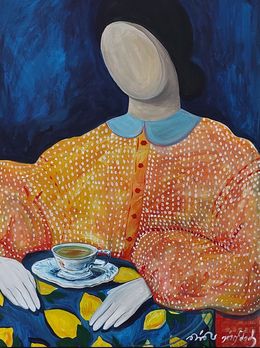 Peinture, Citrine, Nina Urushadze