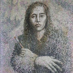 Painting, Self-Portrait, Rakhmet Redzhepov (Ramzi)