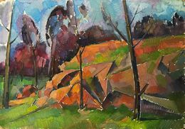 Gemälde, In the mountains, Peter Tovpev