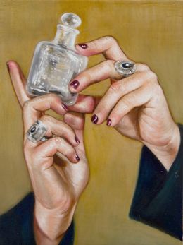 Painting, Ricqlès pour une sorcière, Jade Boissin