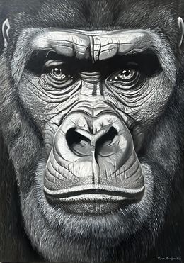 Painting, Guardian of the Jungle, Tigran Araqelyan