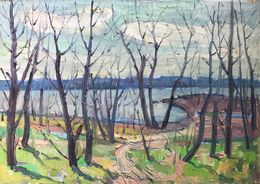 Gemälde, Forest park, Peter Tovpev