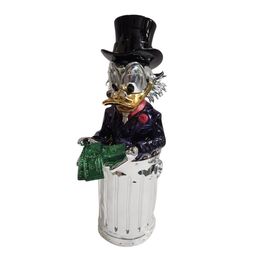 Skulpturen, Dollar Duck Full Color, Martin de Noir