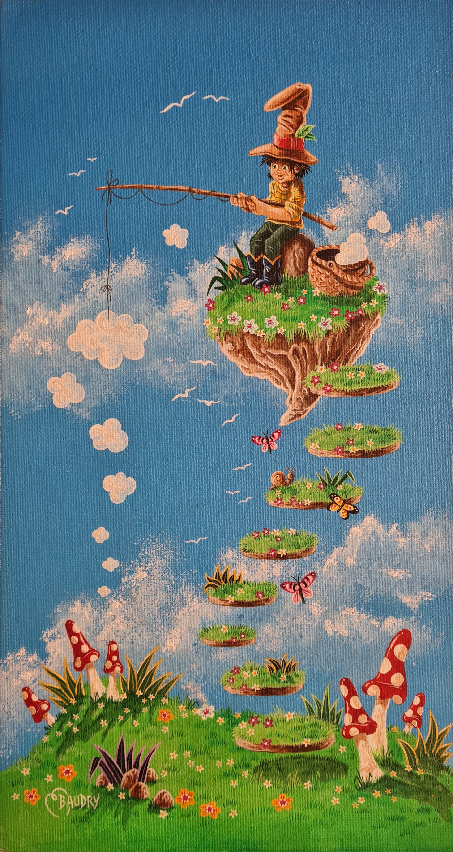 Michel Baudry, Le pecheur de nuages Michel Baudry, Le pecheur de nuages