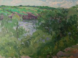 Gemälde, Summer day, Peter Tovpev