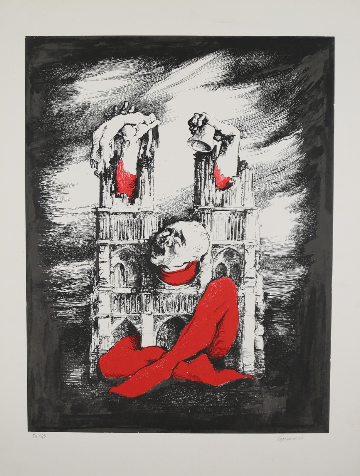 Jean Gourmelin, Notre-Dame Jean Gourmelin, Notre-Dame