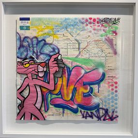 Gemälde, Plan de métro Panthère rose, Fat