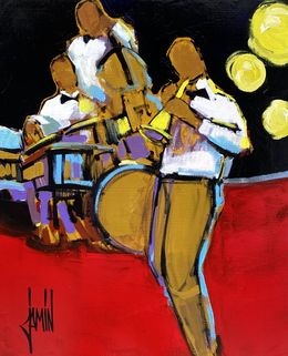 Gemälde, Jazz band, David Jamin